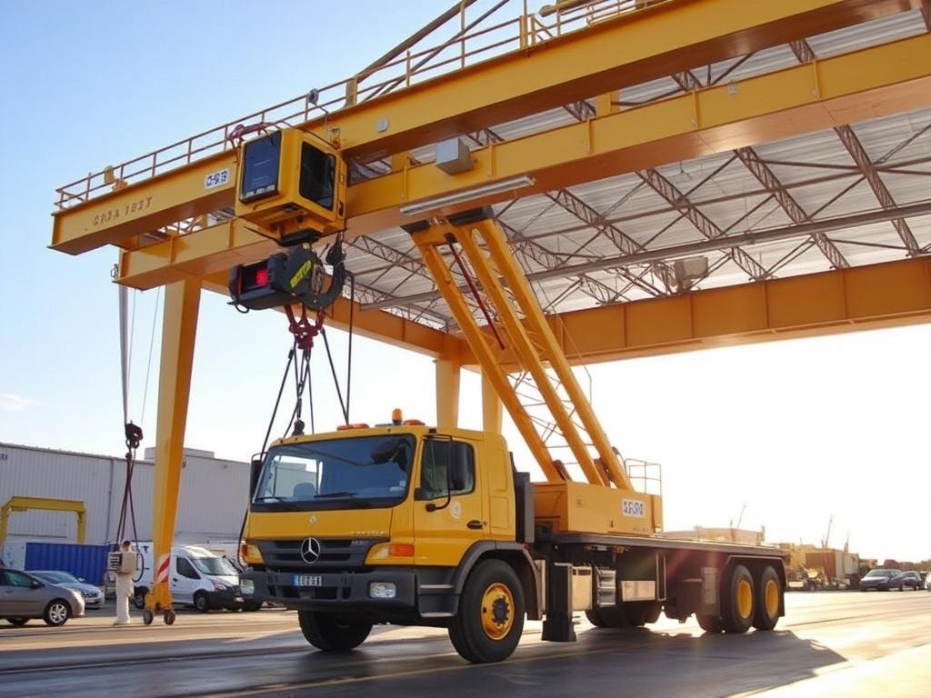 Utiliser une grue auxiliaire pour le chargement et déchargement de matériaux.. Berechnung von Lasten und Sicherheitsfaktoren Utiliser une grue auxiliaire pour le chargement et déchargement de matériaux.. Berechnung von Lasten und Sicherheitsfaktoren