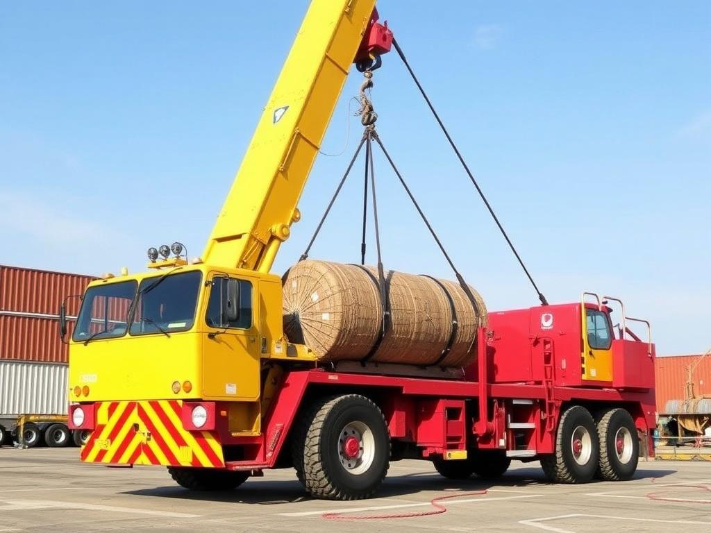 Les règles de sécurité absolues pour manipuler une grue auxiliaire.. Chargement, arrimage et équilibrage de la charge Les règles de sécurité absolues pour manipuler une grue auxiliaire.. Chargement, arrimage et équilibrage de la charge