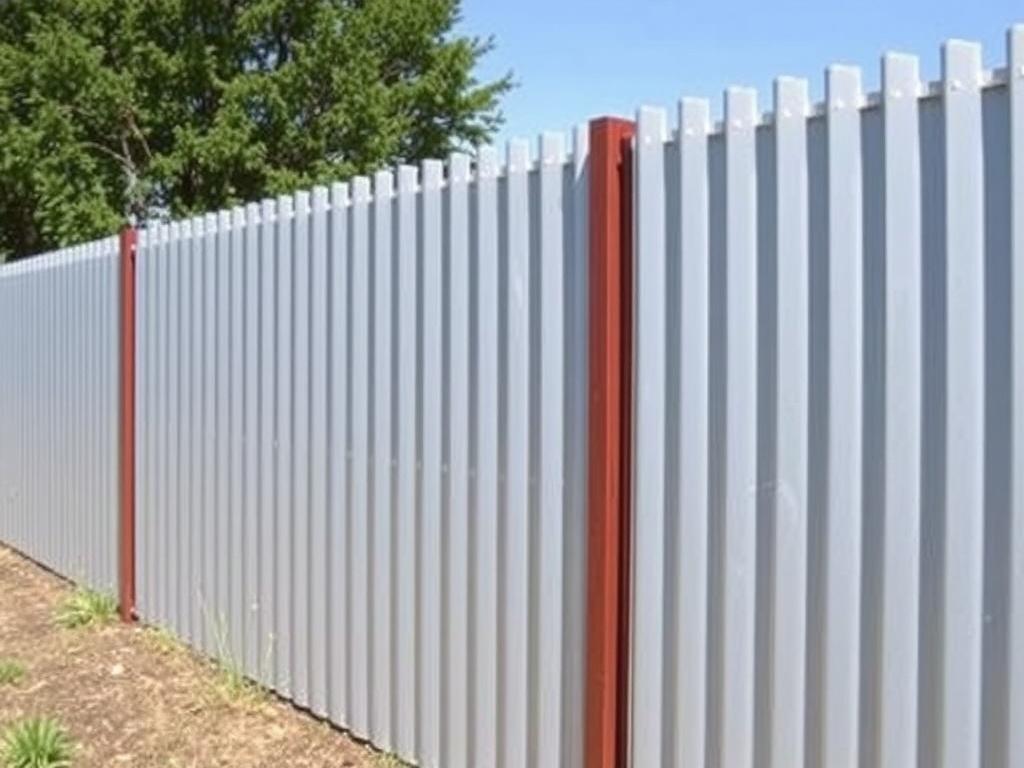 Заборы из профнастила: практично, быстро и с характером