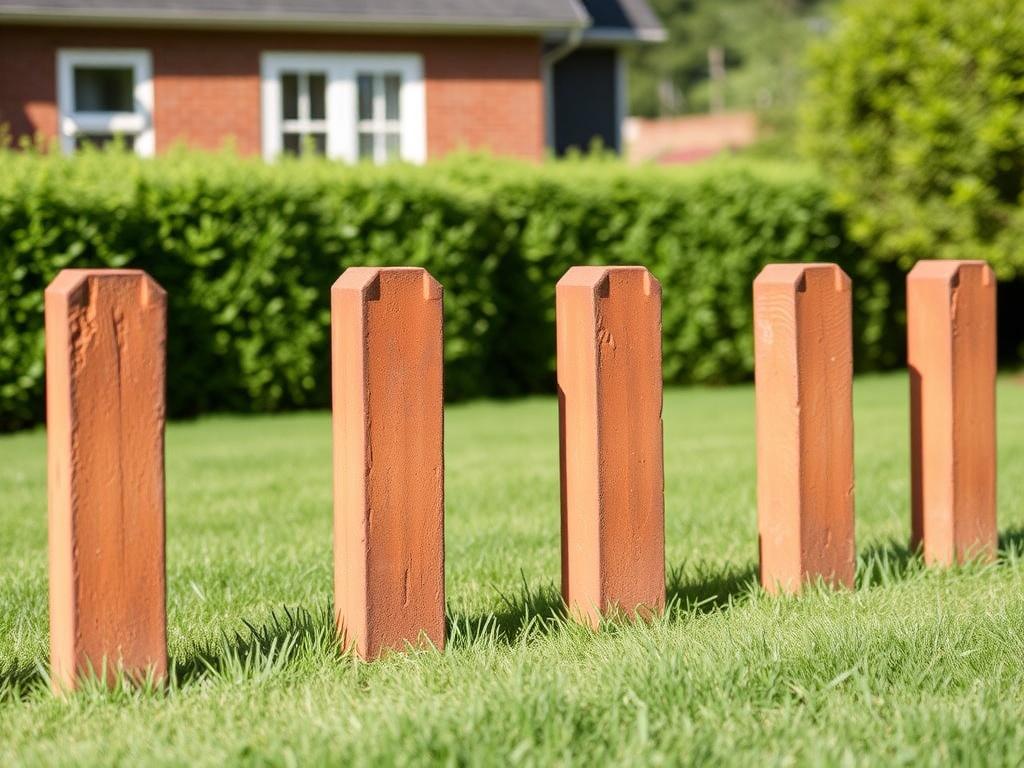 Кирпичные столбы для забора: зачем они нужны и как сделать красиво и надежно